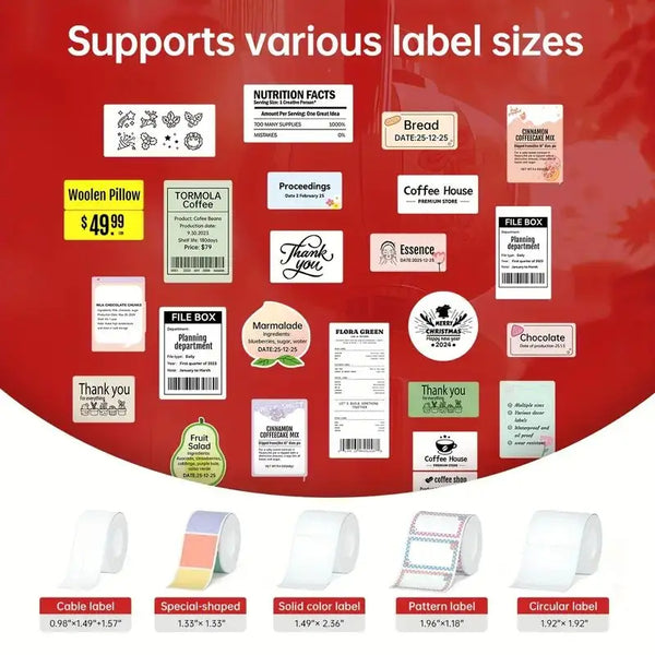 Portable Label Maker Pro - android, IOS, windows,203DPI