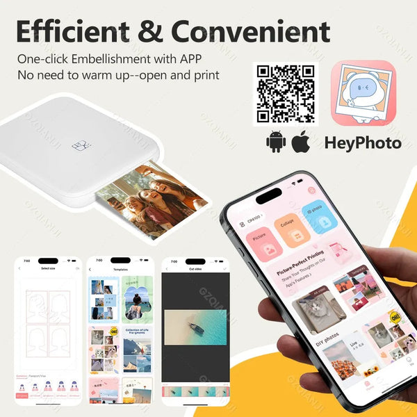 Pocket Printer for Colorful Memories