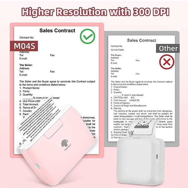 Phomemo M04S Pocket Thermal Printer Pro