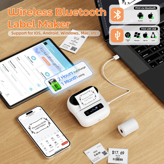 M220 Phomemo Smart Label Printer