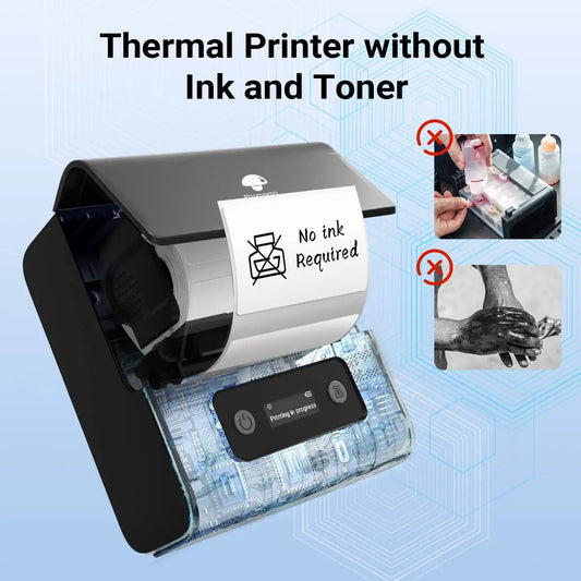 M221 Handy Label Printer 203dpi - mini, android, IOS, windows