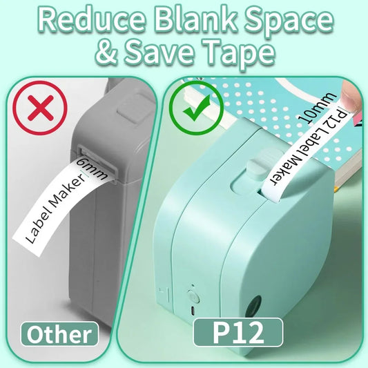 P12 Pocket-Sized Label Creator 203DPI -  mini, android, IOS, windows
