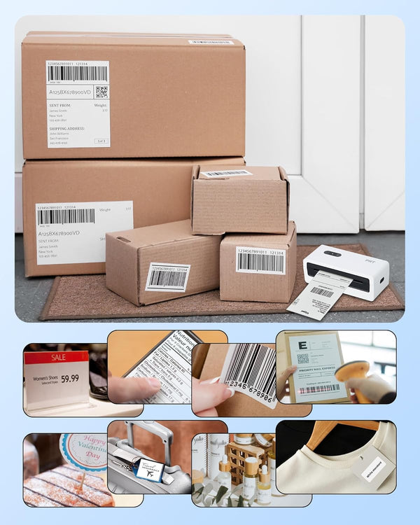 Wireless Label Maker Printer for Easy Shipping