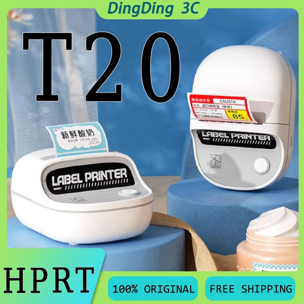 T20 Smart Pocket Label Printer 203DPI -mini, android, IOS, windows